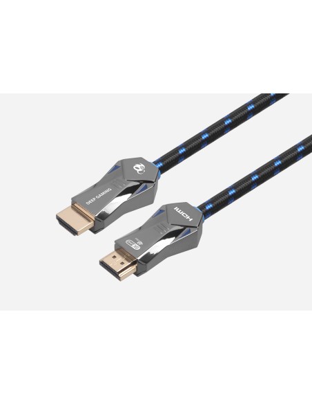 DG-CAB-HDMI-21 cable HDMI 2 m HDMI tipo A (Estándar) Negro, Gris