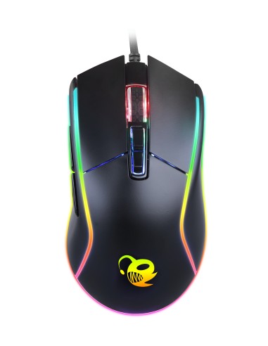 DeepDarth ratón USB tipo A Óptico 6400 DPI