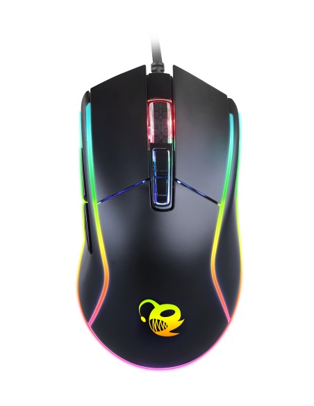 DeepDarth ratón USB tipo A Óptico 6400 DPI DeepDarth ratón USB tipo A Óptico 6400 DPI