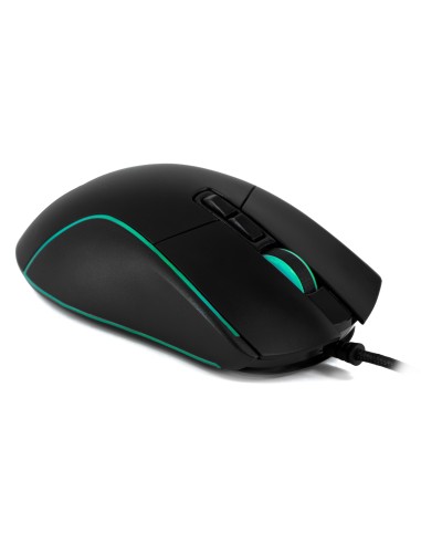 DeepDarth ratón USB tipo A Óptico 6400 DPI