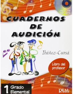 CUADERNOS DE AUDICION GRADO 1 MEDIO LIBRO DEL PROFESOR CD