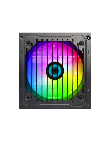 DeepEnergy RGB600 unidad de fuente de alimentación 600 W 20+4 pin ATX ATX Negro