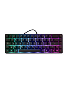 mini TM065 teclado USB QWERTY Español Negro