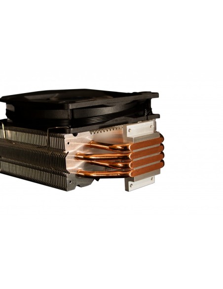 Cyclone II LED Blue Procesador Enfriador 12 cm Negro 1 pieza(s)