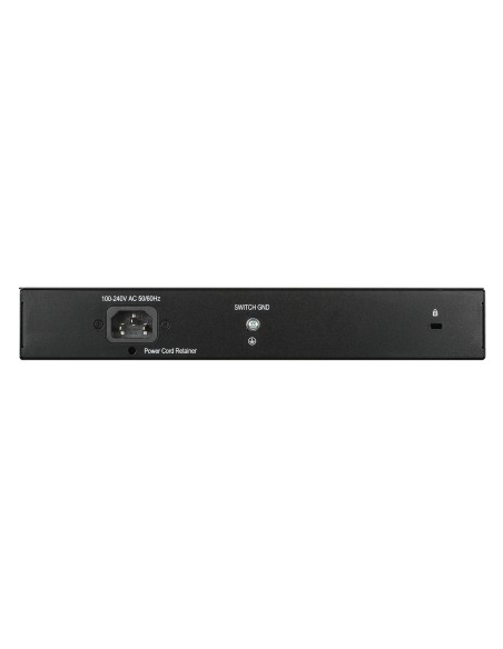 DGS-1008MP switch No administrado Gigabit Ethernet (10/100/1000) Energía sobre Ethernet (PoE) 1U Negro