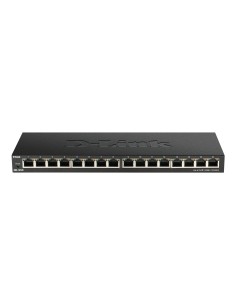 DGS-1016S switch No administrado Gigabit Ethernet (10/100/1000) Negro 2