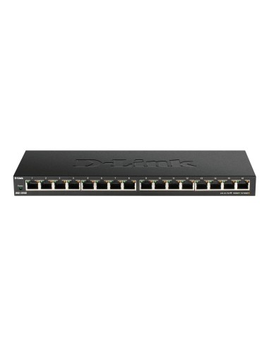 DGS-1016S switch No administrado Gigabit Ethernet (10/100/1000) Negro