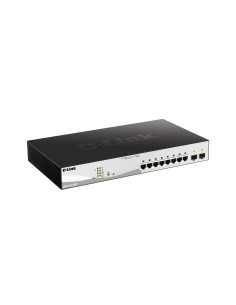 DGS-1210-10MP switch Gestionado L2/L3 Gigabit Ethernet (10/100/1000) Energía sobre Ethernet (PoE) Negro