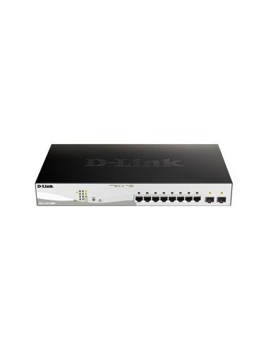 DGS-1210-10MP switch Gestionado L2/L3 Gigabit Ethernet (10/100/1000) Energía sobre Ethernet (PoE) Negro