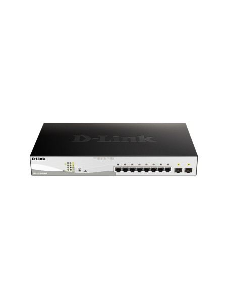 DGS-1210-10MP switch Gestionado L2/L3 Gigabit Ethernet (10/100/1000) Energía sobre Ethernet (PoE) Negro