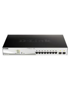 DGS-1210-10MP Gestionado L2 Gigabit Ethernet (10/100/1000) Energía sobre Ethernet (PoE) Negro, Gris