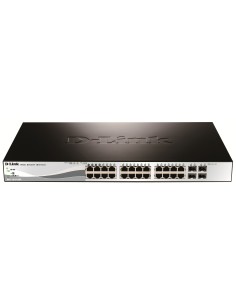 DGS-1210-28P Gestionado L2 Gigabit Ethernet (10/100/1000) Energía sobre Ethernet (PoE) 1U