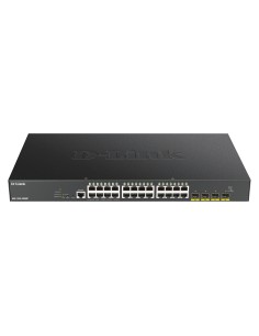 DGS-1250-28XMP switch Gestionado L3 Gigabit Ethernet (10/100/1000) Energía sobre Ethernet (PoE) Negro