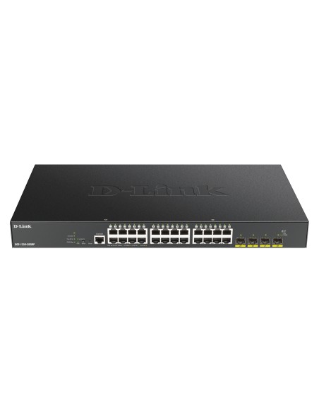 DGS-1250-28XMP switch Gestionado L3 Gigabit Ethernet (10/100/1000) Energía sobre Ethernet (PoE) Negro