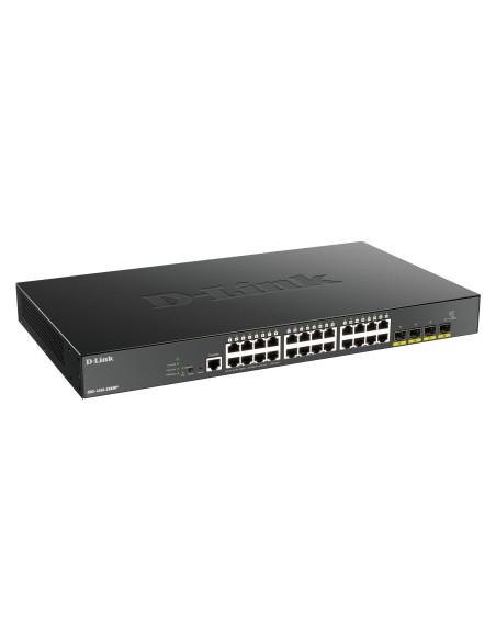 DGS-1250-28XMP switch Gestionado L3 Gigabit Ethernet (10/100/1000) Energía sobre Ethernet (PoE) Negro