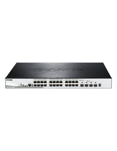 DGS-1510-20/E switch Gestionado L2/L3 Gigabit Ethernet (10/100/1000) 1U Gris
