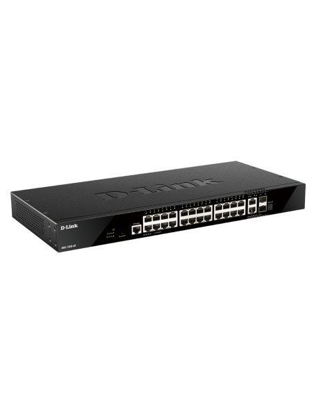 DGS-1520-28/E switch Gestionado L3 10G Ethernet (100/1000/10000) 1U Negro