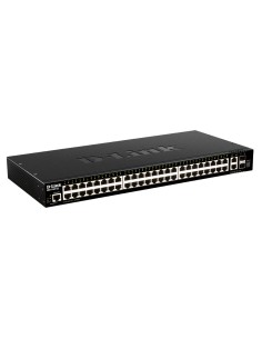 DGS-1520-52/E switch Gestionado L3 10G Ethernet (100/1000/10000) 1U Negro