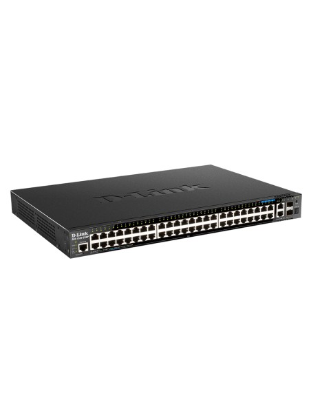 DGS-1520-52MP Gestionado L3 Gigabit Ethernet (10/100/1000) Energía sobre Ethernet (PoE) 1U Negro