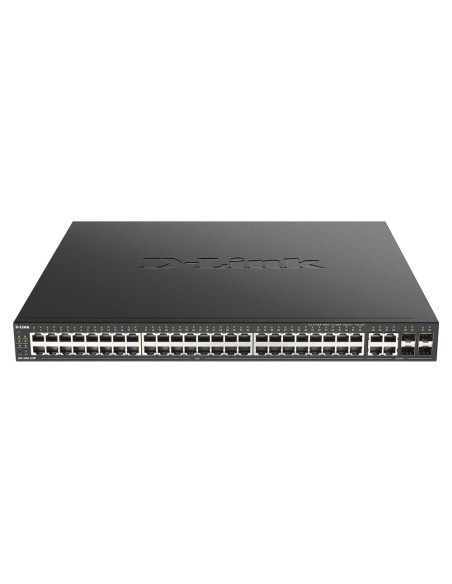 DGS-2000-52MP switch Gestionado L2/L3 Gigabit Ethernet (10/100/1000) Energía sobre Ethernet (PoE) 1U Negro