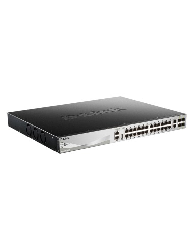 DGS-3130-30PS/E switch Gestionado L3 Gigabit Ethernet (10/100/1000) Energía sobre Ethernet (PoE) Gris