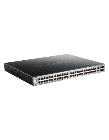DGS-3130-54PS/E switch Gestionado L3 Gigabit Ethernet (10/100/1000) Energía sobre Ethernet (PoE) Gris