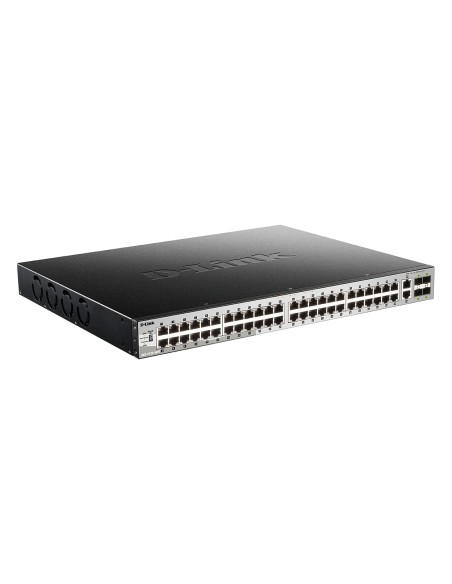 DGS-3130-54PS/E switch Gestionado L3 Gigabit Ethernet (10/100/1000) Energía sobre Ethernet (PoE) Gris