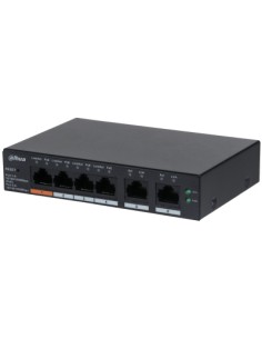 DH-CS4006-4GT-60 switch Gestionado L2 Gigabit Ethernet (10/100/1000) Energía sobre Ethernet (PoE) Negro