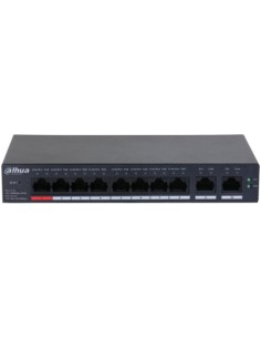 DH-CS4010-8ET-110 switch Gestionado L2 Fast Ethernet (10/100) Energía sobre Ethernet (PoE) Negro 2