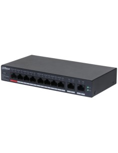 DH-CS4010-8GT-110 switch Gestionado L2 Gigabit Ethernet (10/100/1000) Energía sobre Ethernet (PoE) Negro