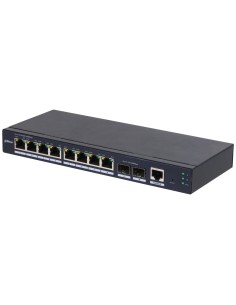 SG4010-2F Gestionado L2 Gigabit Ethernet (10/100/1000) Negro