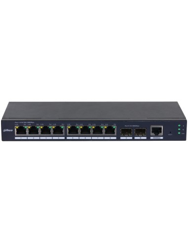 SG4010-2F Gestionado L2 Gigabit Ethernet (10/100/1000) Negro