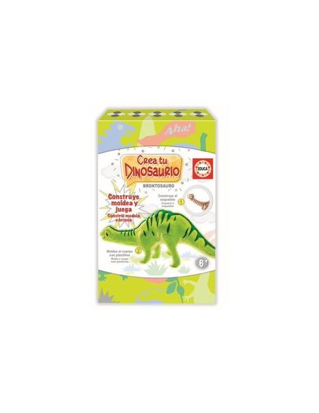 CREA Y MOLDEA TU BRONTOSAURIO