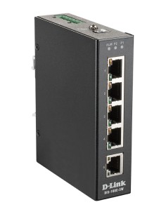 DIS-100E-5W switch No administrado L2 Fast Ethernet (10/100) Negro