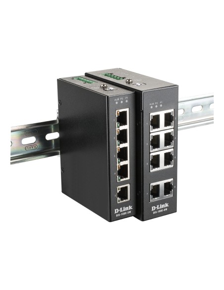 DIS-100E-8W switch No administrado L2 Fast Ethernet (10/100) Negro