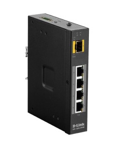 DIS-100G-5PSW No administrado L2 Gigabit Ethernet (10/100/1000) Energía sobre Ethernet (PoE) Negro