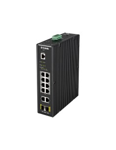 DIS-200G-12PS switch Gestionado L2 Gigabit Ethernet (10/100/1000) Energía sobre Ethernet (PoE) Negro