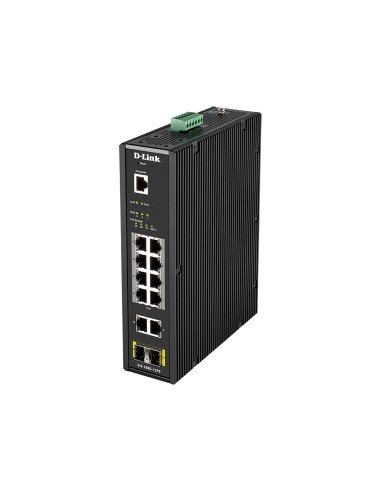DIS-200G-12PS switch Gestionado L2 Gigabit Ethernet (10/100/1000) Energía sobre Ethernet (PoE) Negro