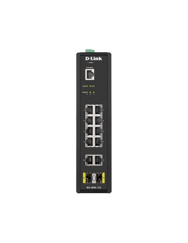 DIS-200G-12S switch Gestionado L2 Gigabit Ethernet (10/100/1000) Negro