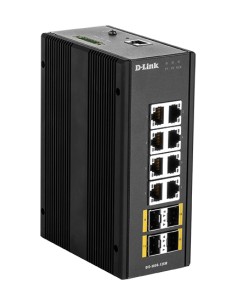 DIS-300G-12SW Gestionado L2 Gigabit Ethernet (10/100/1000) Negro