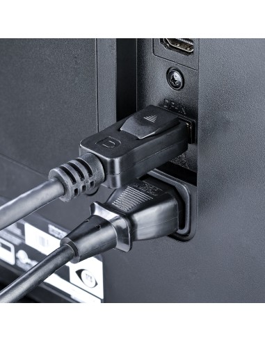 Cable de 2m DisplayPort 1.2 - Cable DisplayPort 4K x 2K Ultra HD Certificado por VESA - Cable DP a DP para Monitor - con Conect