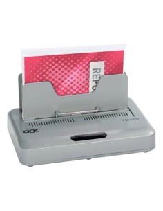 4410041UK máquina de encuadernación térmica 500 hojas Plata