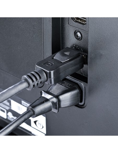 Cable de 1,8m DisplayPort 1.2 - Cable DisplayPort 4K x 2K Ultra HD Certificado por VESA - Cable DP a DP para Monitor - con Cone