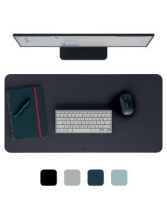 53820095 protector de escritorio Cloruro de polivinilo (PVC) Negro