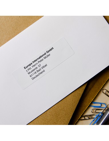 DK-11201 cinta para impresora de etiquetas Negro sobre blanco