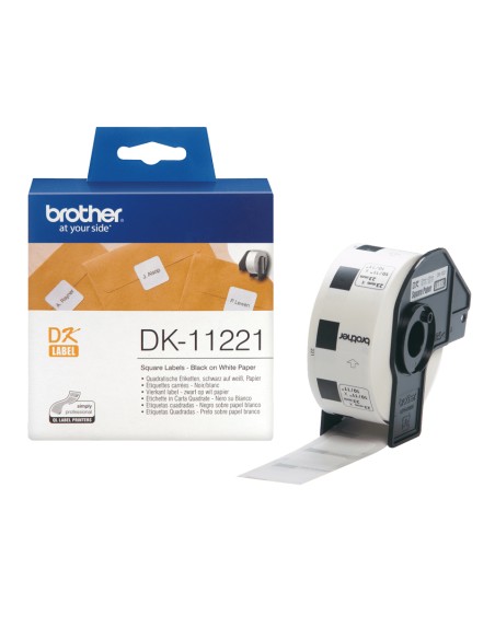 DK-11221 cinta para impresora de etiquetas Negro sobre blanco