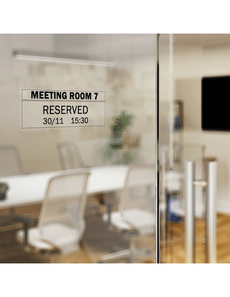 DK-22113 cinta para impresora de etiquetas Negro sobre transparente