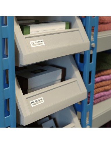 DK-22211 cinta para impresora de etiquetas Negro sobre blanco