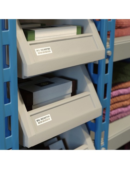 DK-22211 cinta para impresora de etiquetas Negro sobre blanco