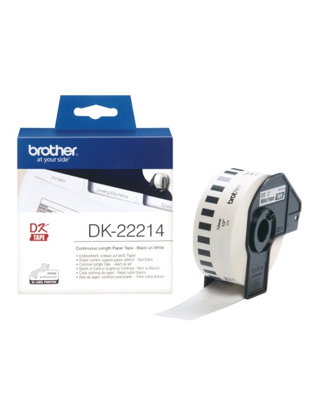 DK-22214 cinta para impresora de etiquetas Negro sobre blanco